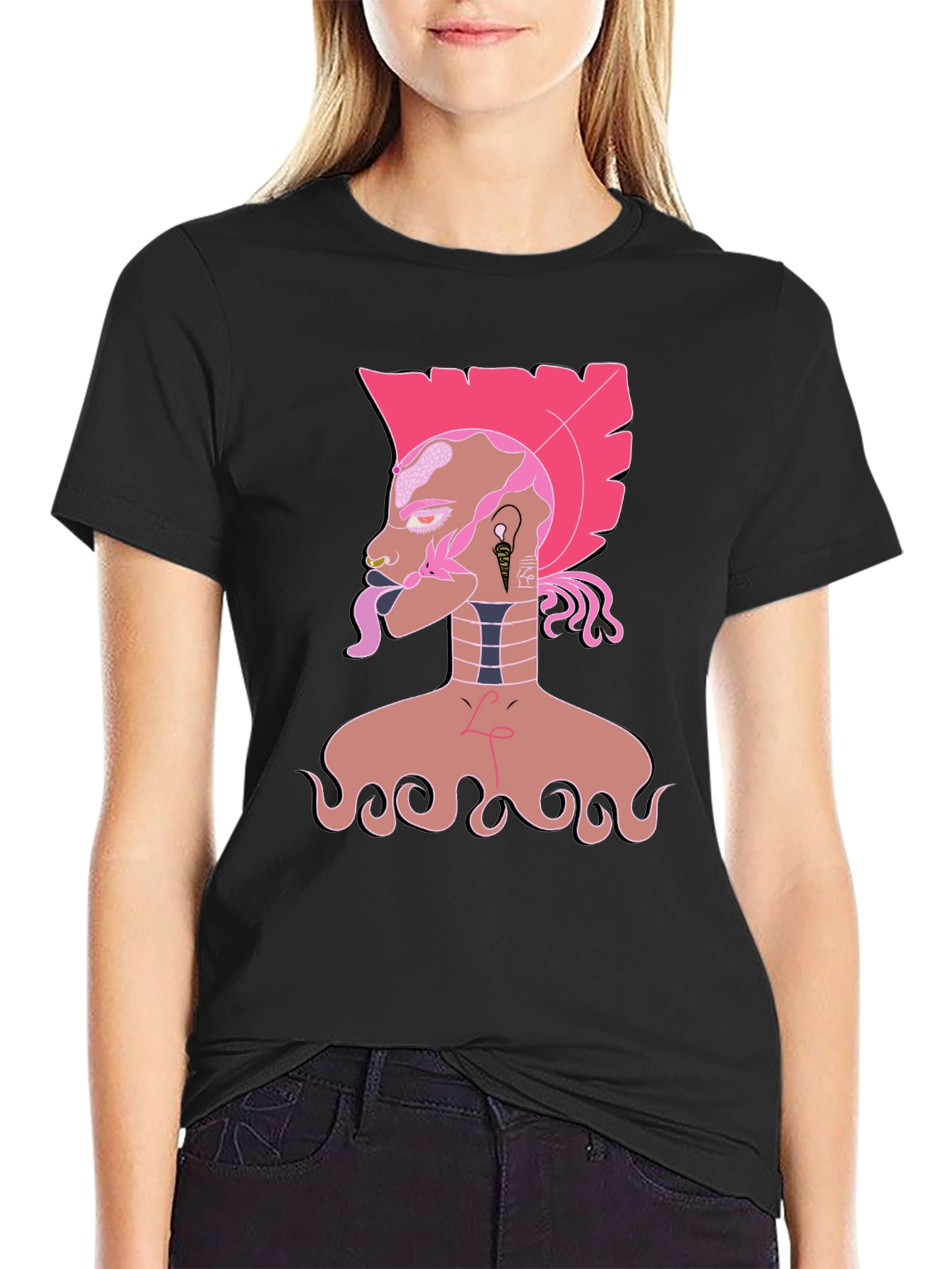 Graphic Tee - Punk Rock Art