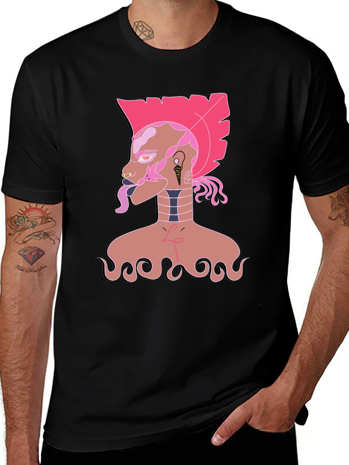 Graphic Tee - Punk Rock Art