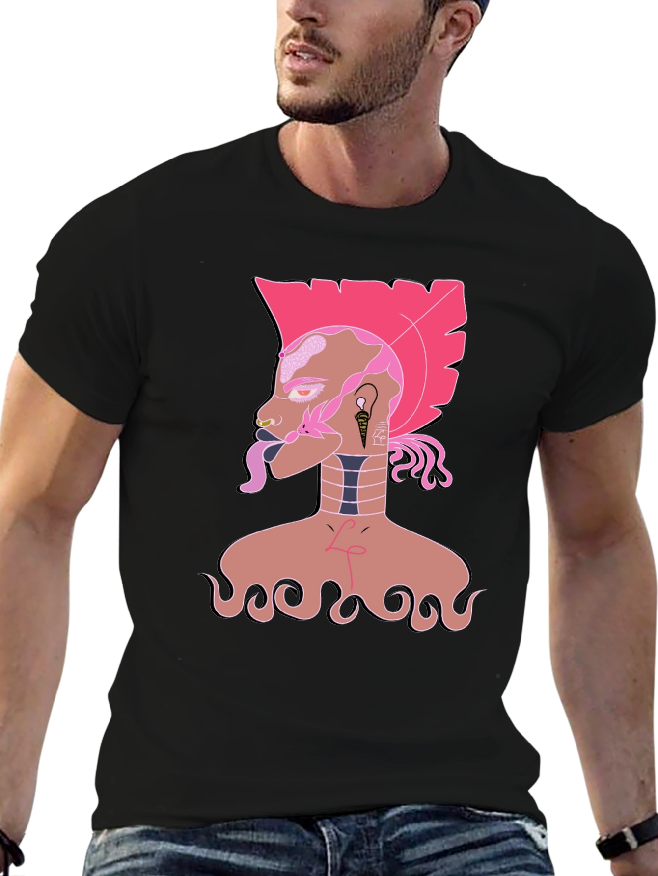 Graphic Tee - Punk Rock Art