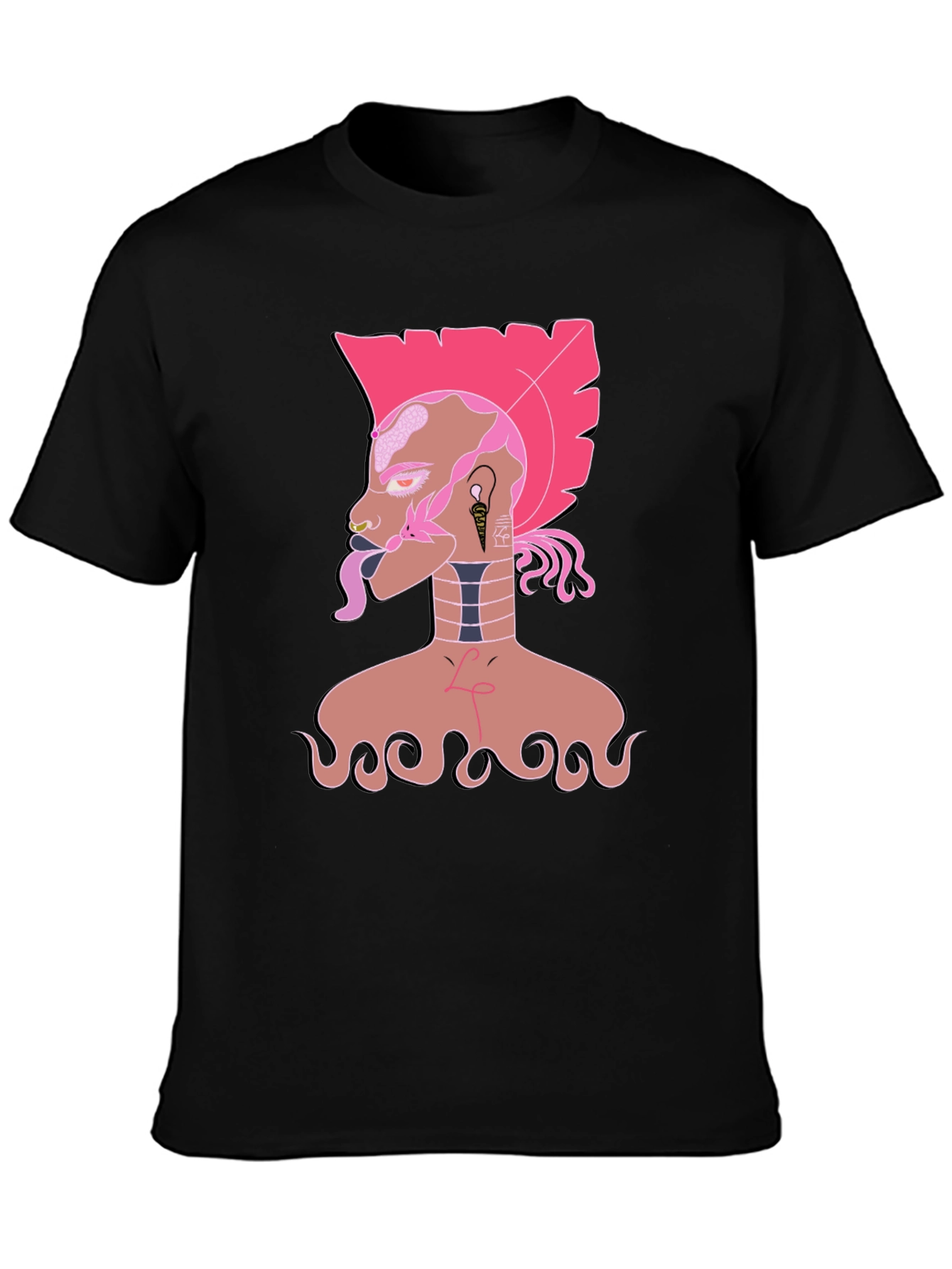 Graphic Tee - Punk Rock Art