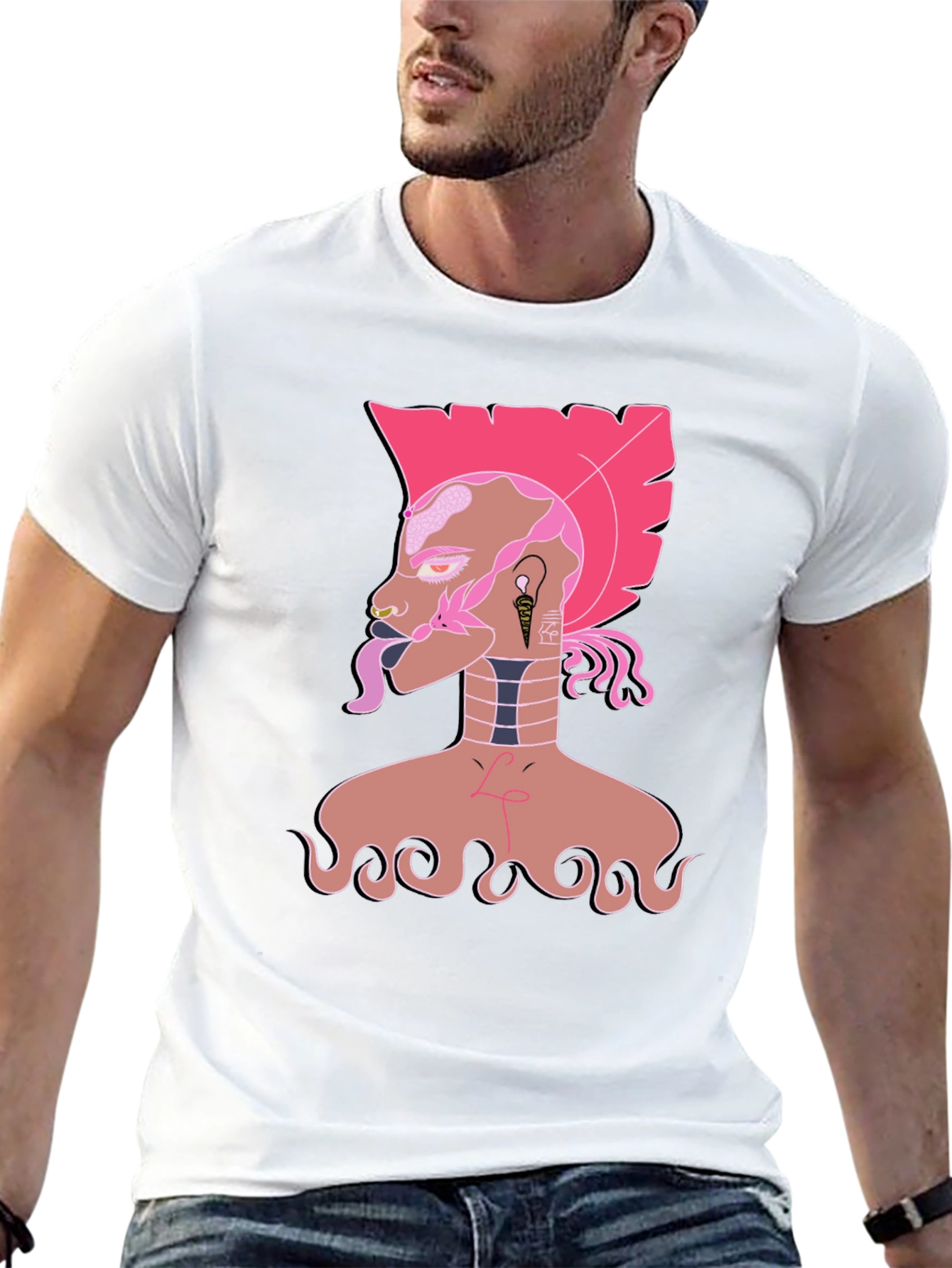 Graphic Tee - Punk Rock Art