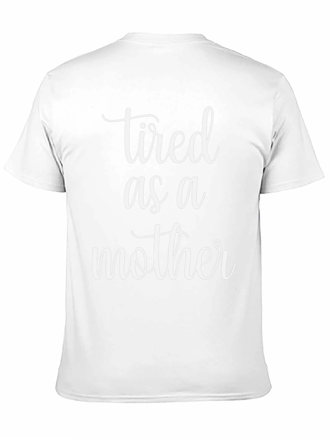 Tired as a Mother Graphic Tee - Black