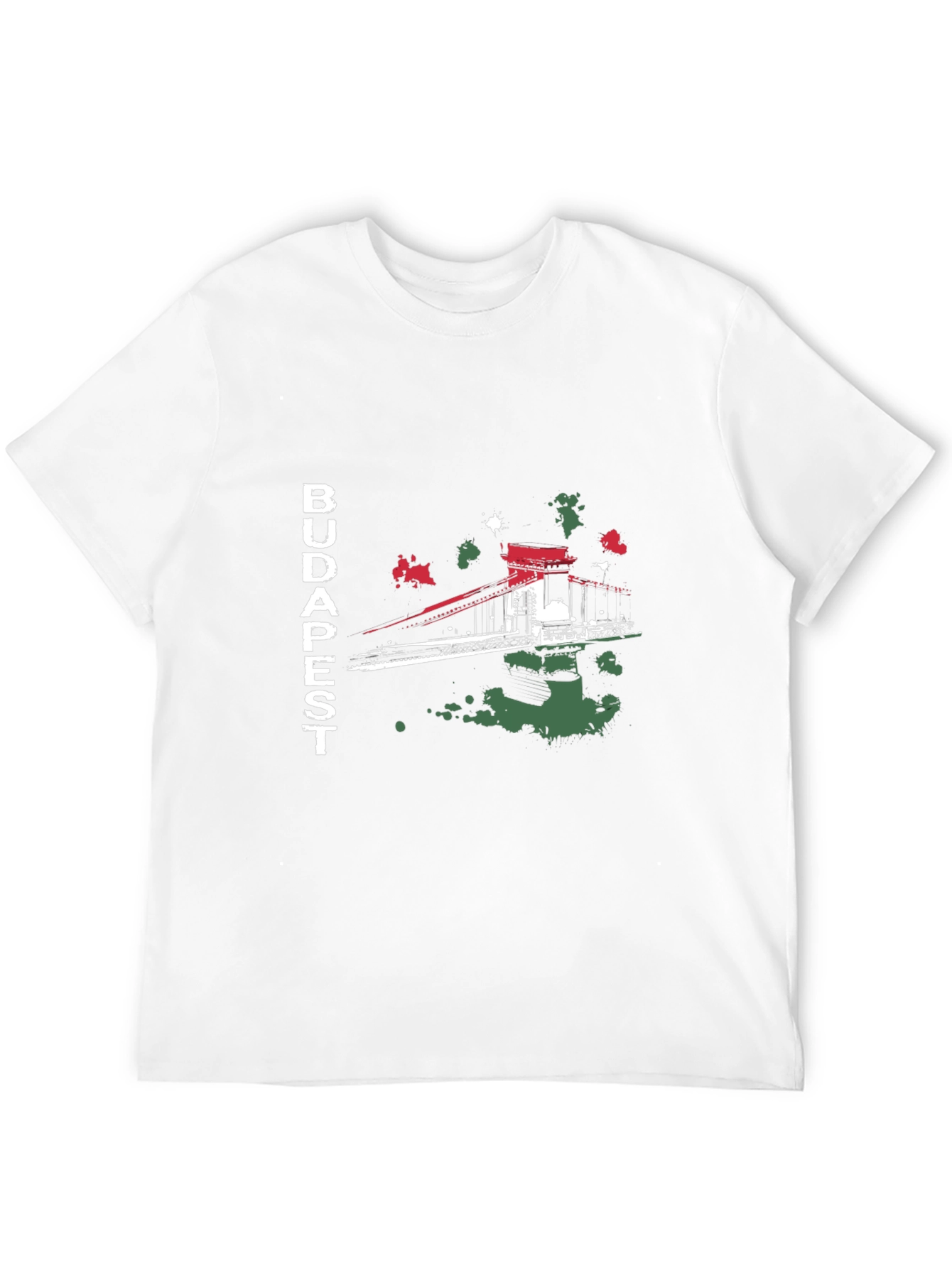 Budapest Bridge Graphic T-Shirt