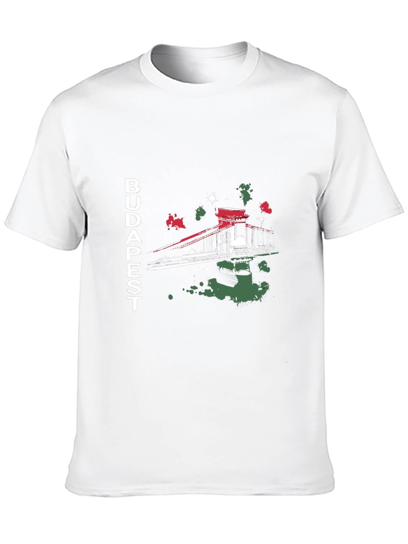Budapest Bridge Graphic T-Shirt