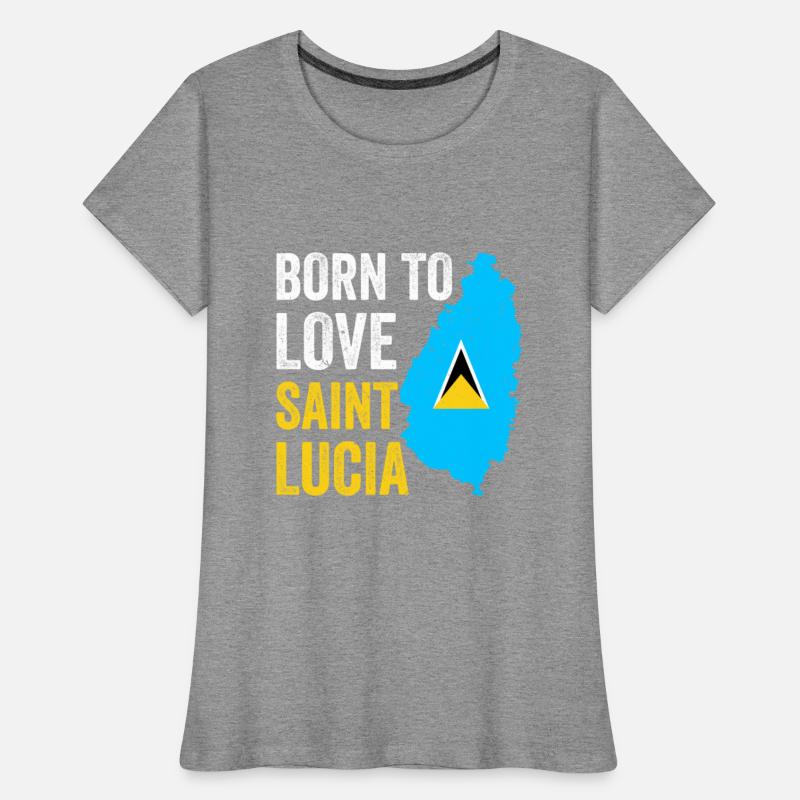 Saint Lucian Roots Lucian Pride Design for St