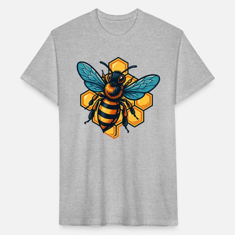 Save the Bees Unique Tee Design