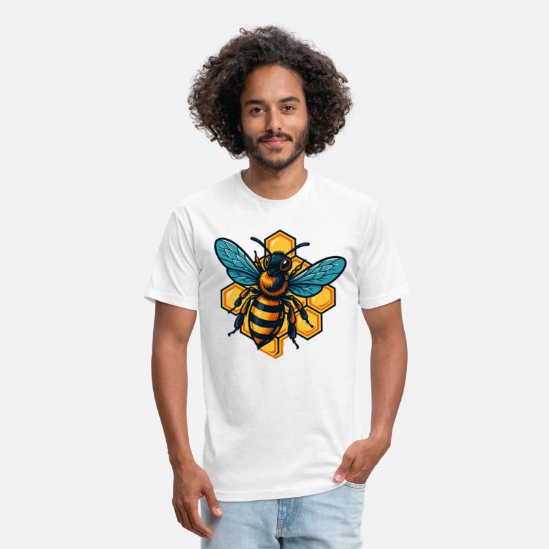 Save the Bees Unique Tee Design