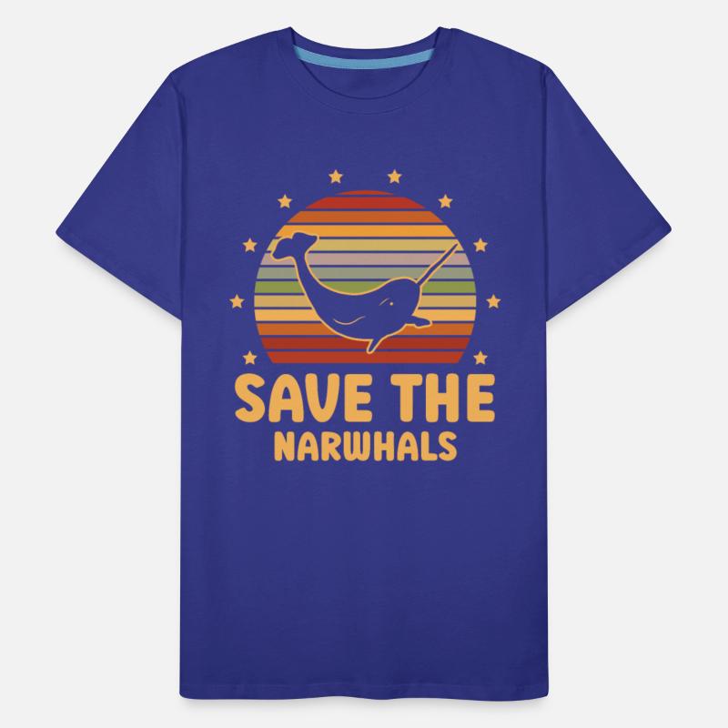 Save The Narwhals Sea Unicorn Animal Lover Narwhal