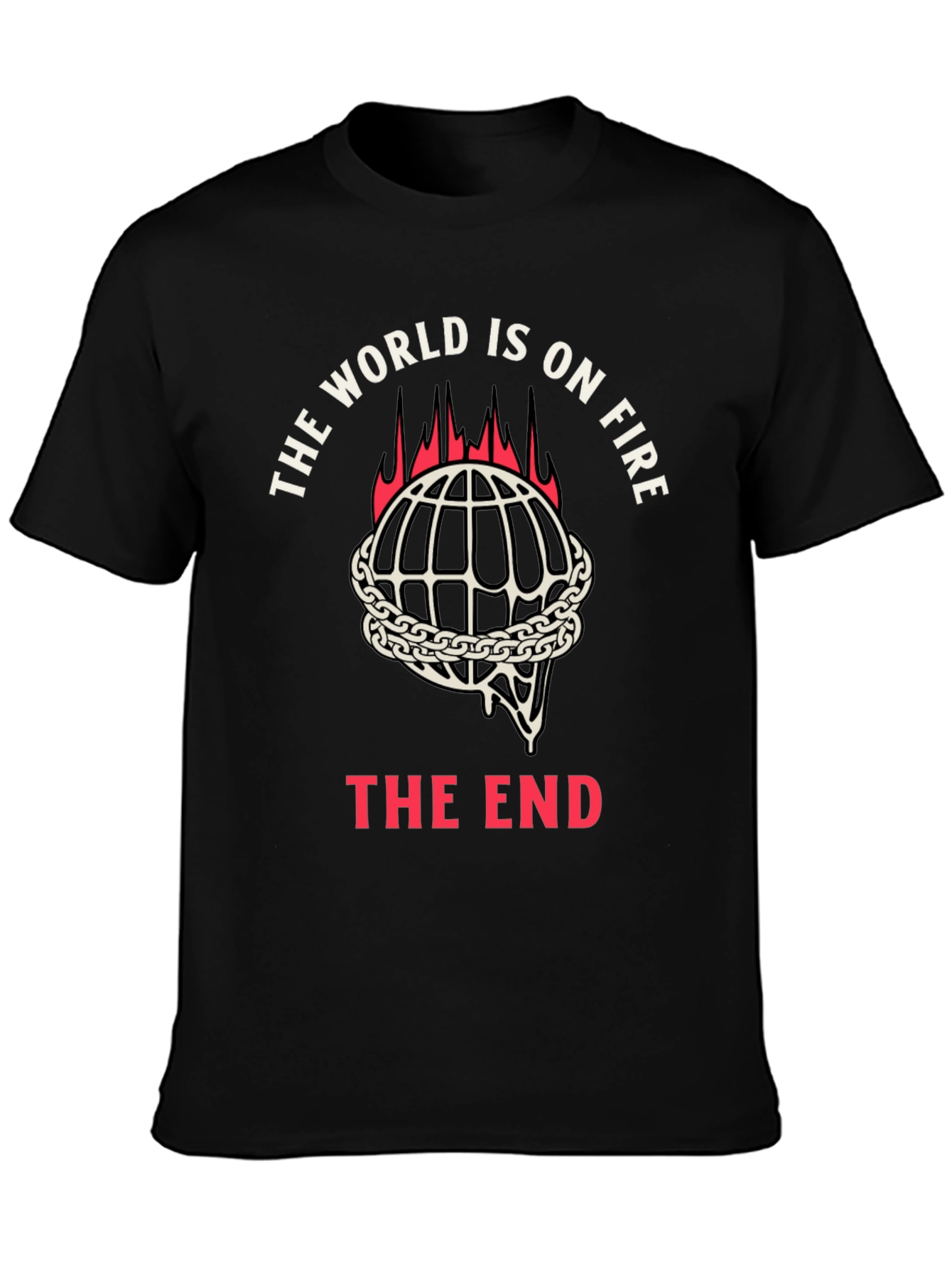 The World is on Fire Graphic T-Shirt
