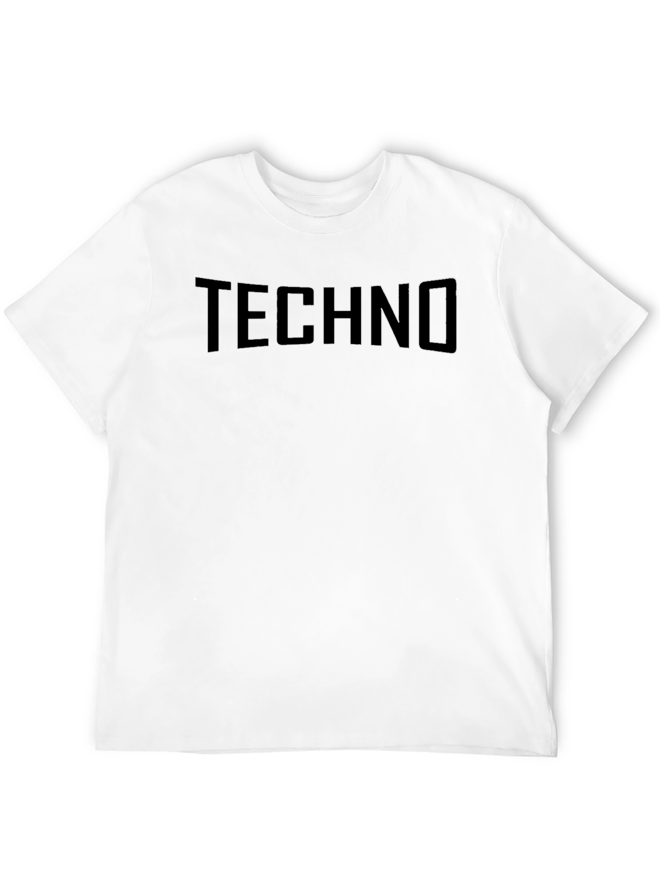 Techno Graphic Black T-Shirt