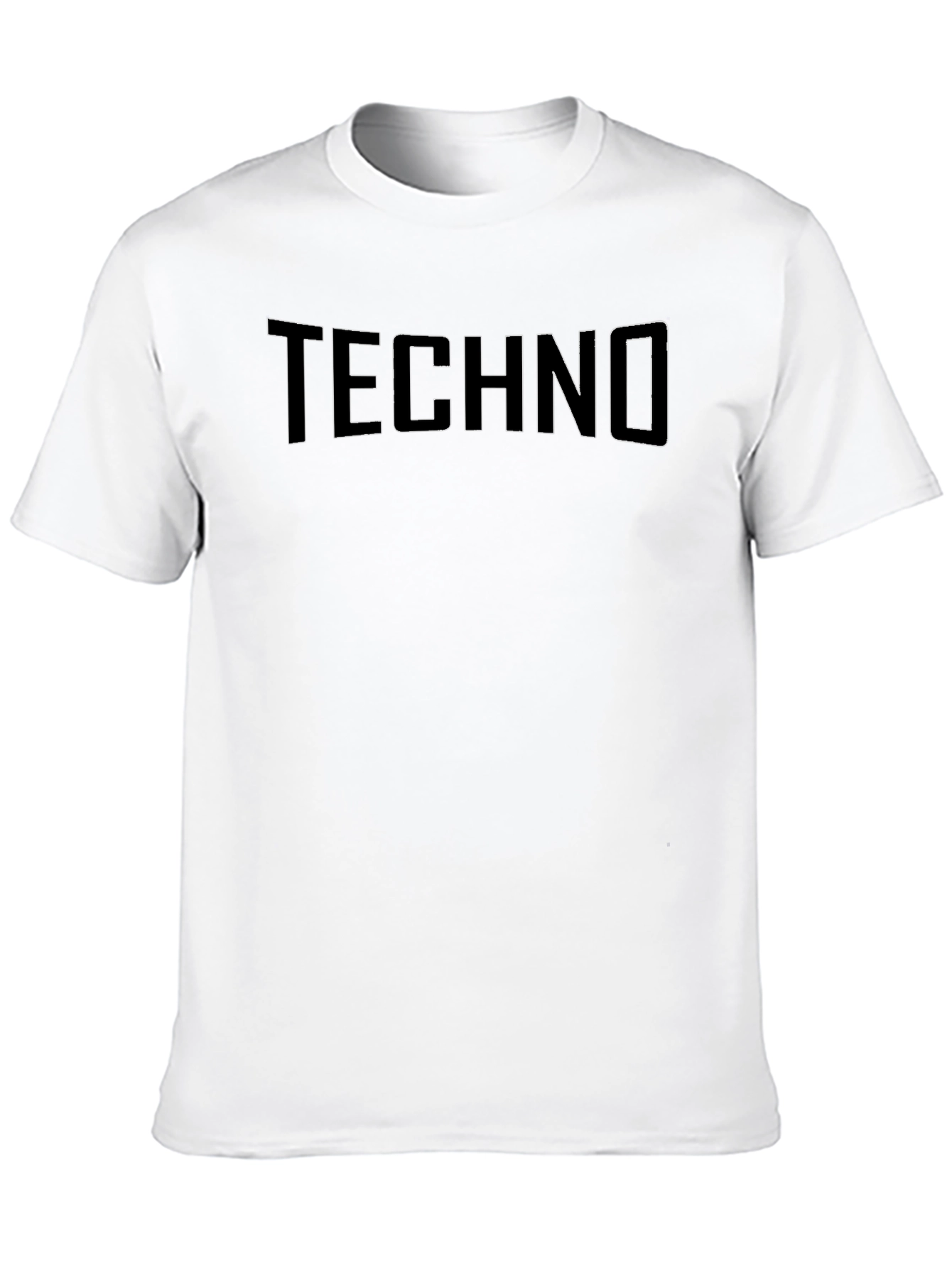 Techno Graphic Black T-Shirt