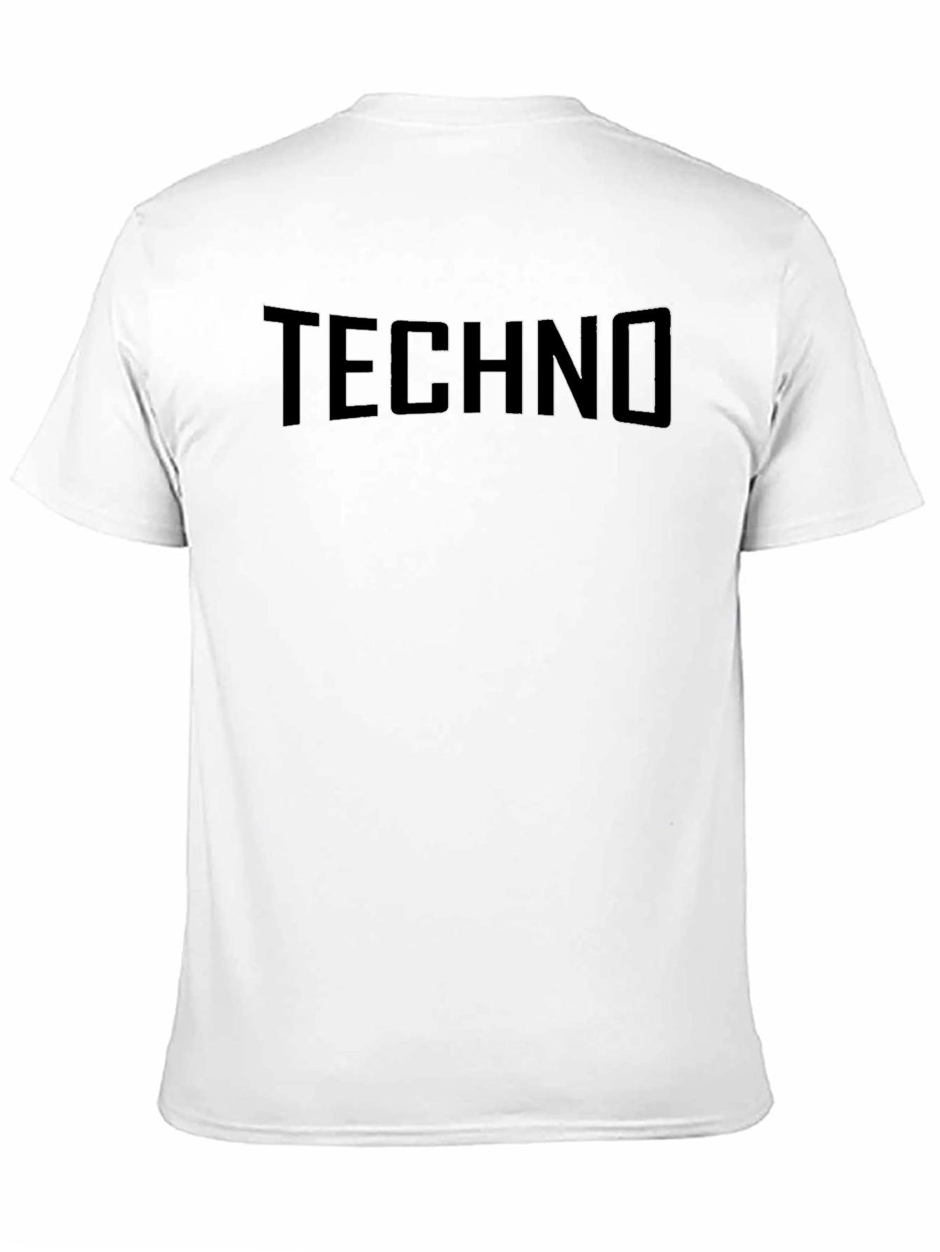 Techno Graphic Black T-Shirt