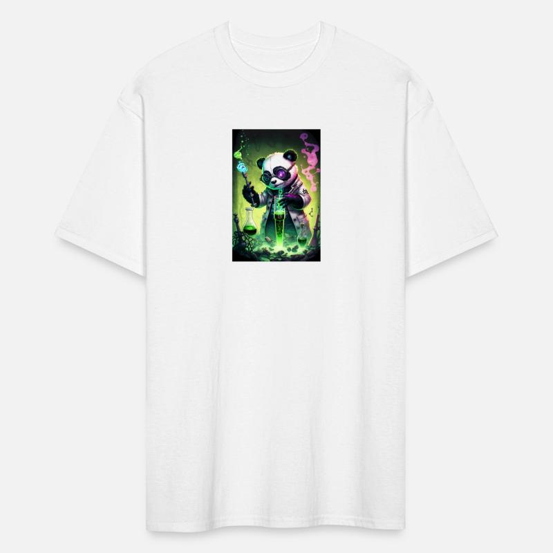 Scientist Panda, Digital Art