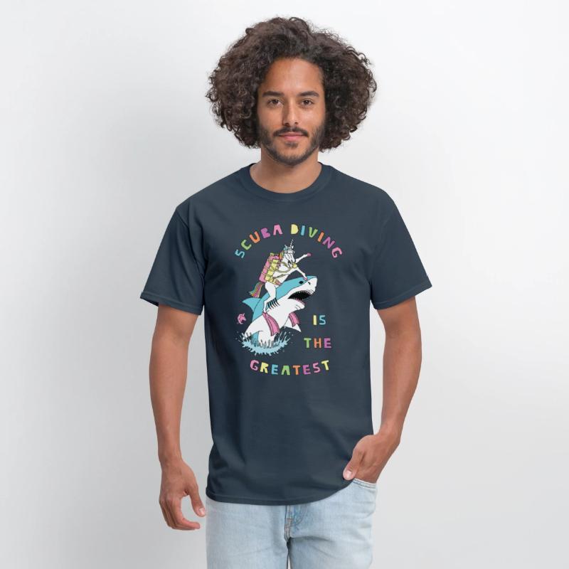 Scuba Diving Is The Greatest Unicorn Riding Shark