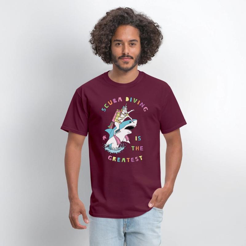 Scuba Diving Is The Greatest Unicorn Riding Shark
