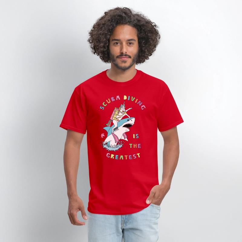 Scuba Diving Is The Greatest Unicorn Riding Shark