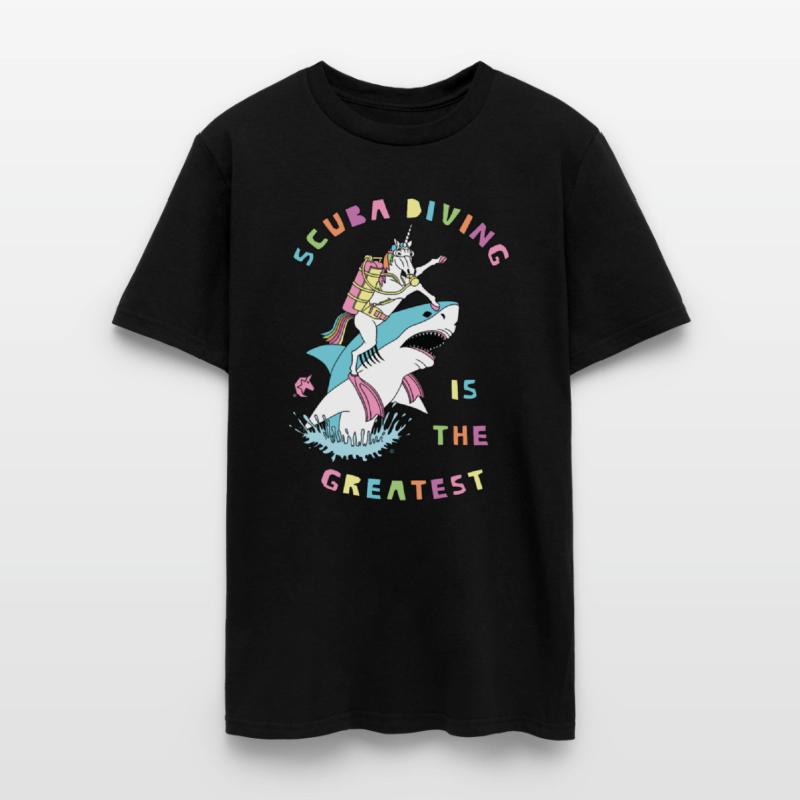 Scuba Diving Is The Greatest Unicorn Riding Shark