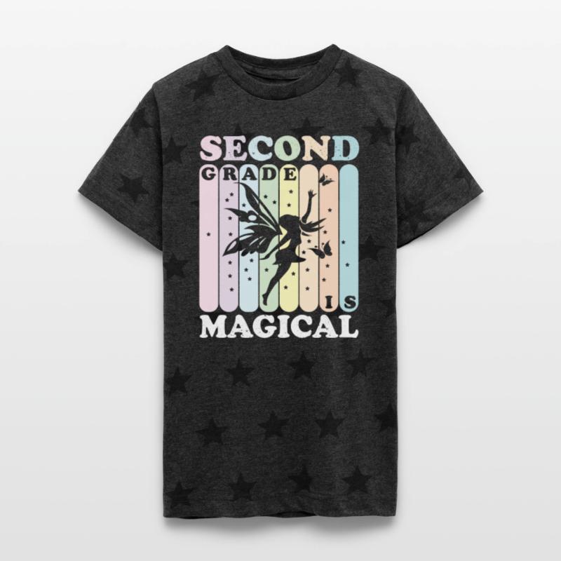 second grade is magical cute fairy back to school