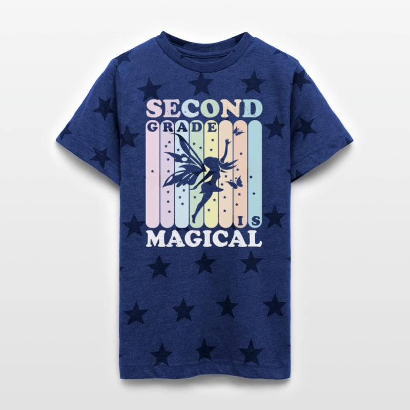 second grade is magical cute fairy back to school