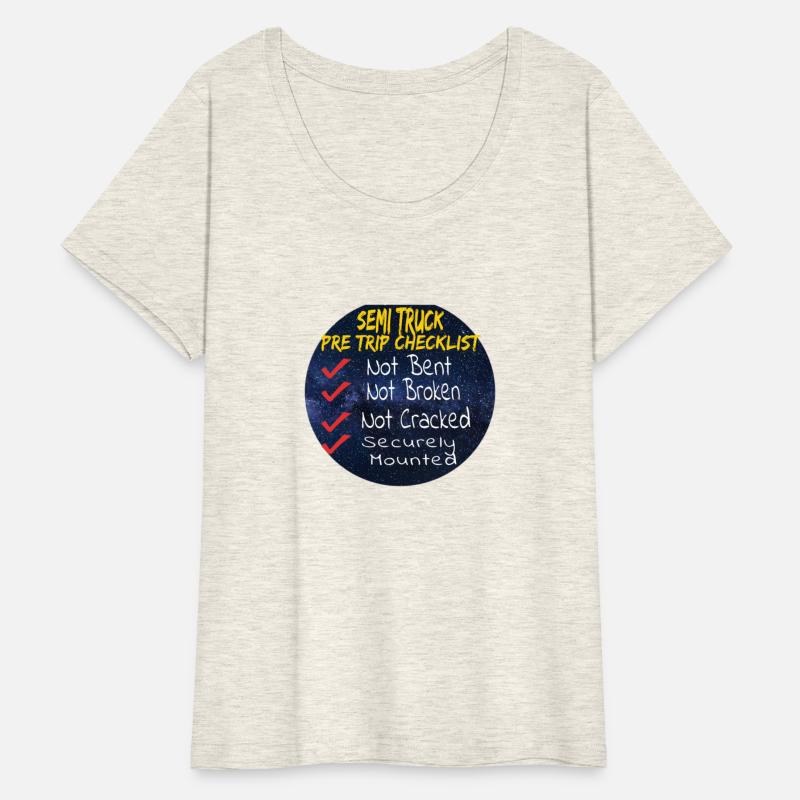 Semi Truck Pre Trip Checklist For Truckers