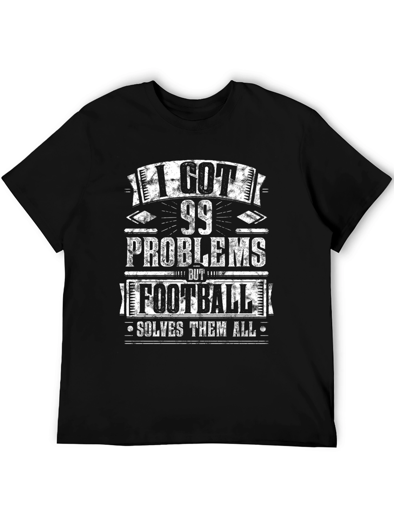 Football Solves All Problems T-Shirt
