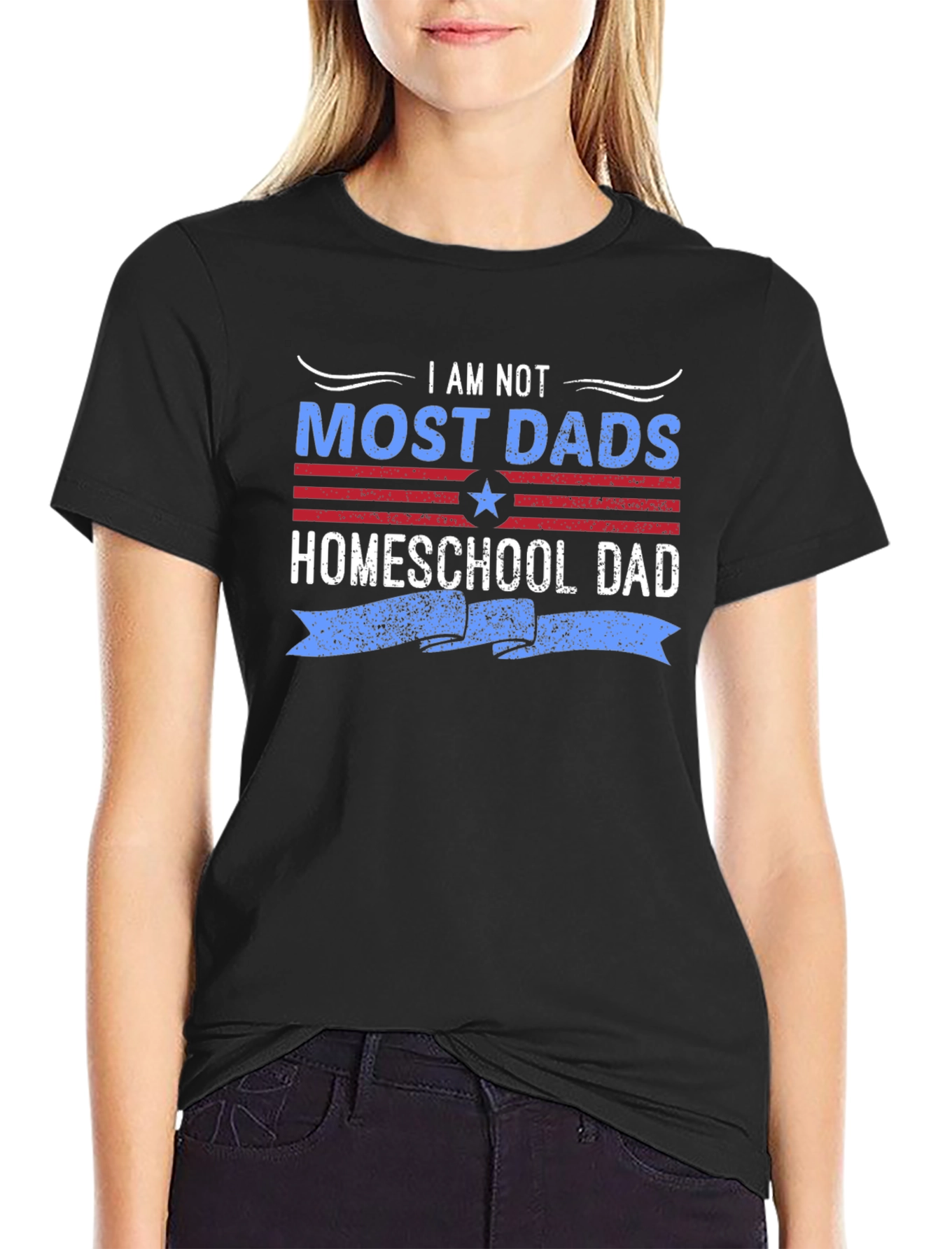 Homeschool Dad Graphic T-Shirt
