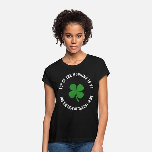 Shamrock Clover St. Paddy's Day Top Of The Morning