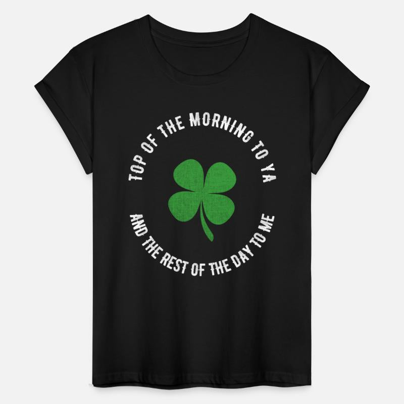 Shamrock Clover St. Paddy's Day Top Of The Morning