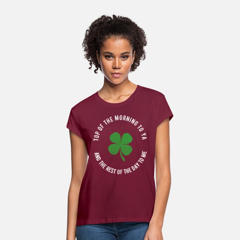 Shamrock Clover St. Paddy's Day Top Of The Morning