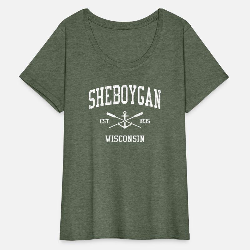 Sheboygan Wi Crossed Oars Boat Anchor Sports