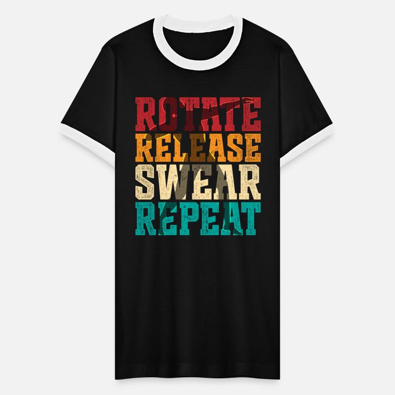 Shot Put Shot Putter Rotate Release Swear Repeat