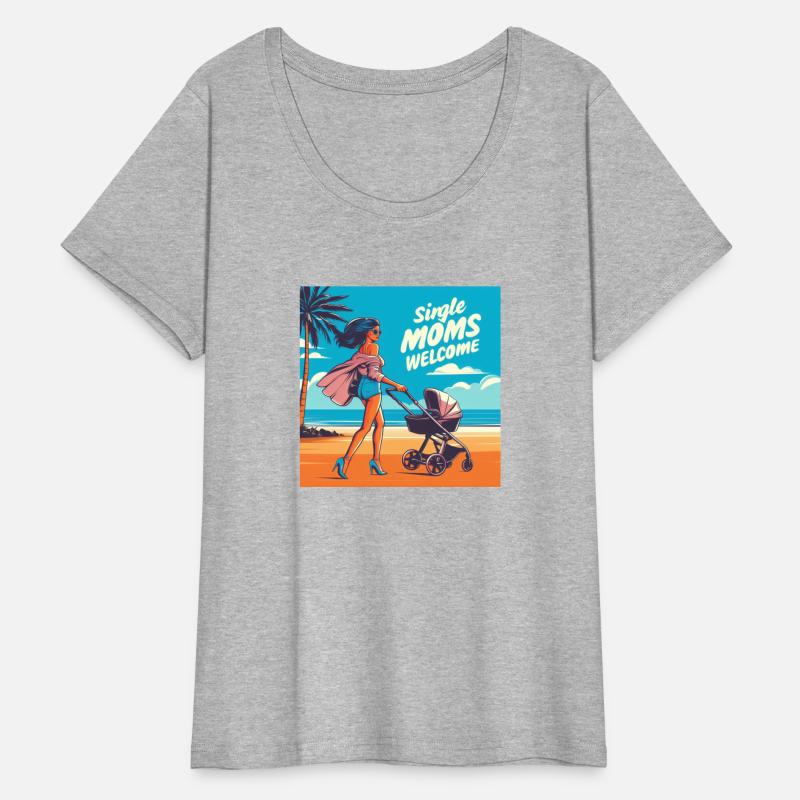 Single Moms Welcome at the Beach