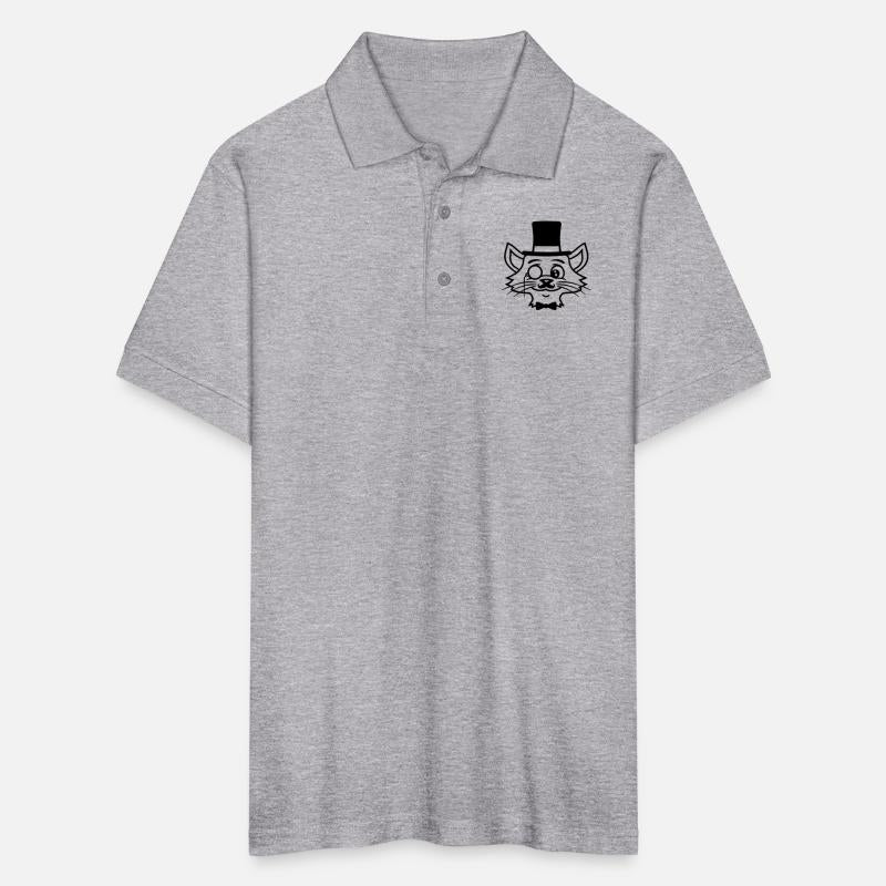 Sir Cat Gentleman Top Hat Monocle Glasses Rich Guy