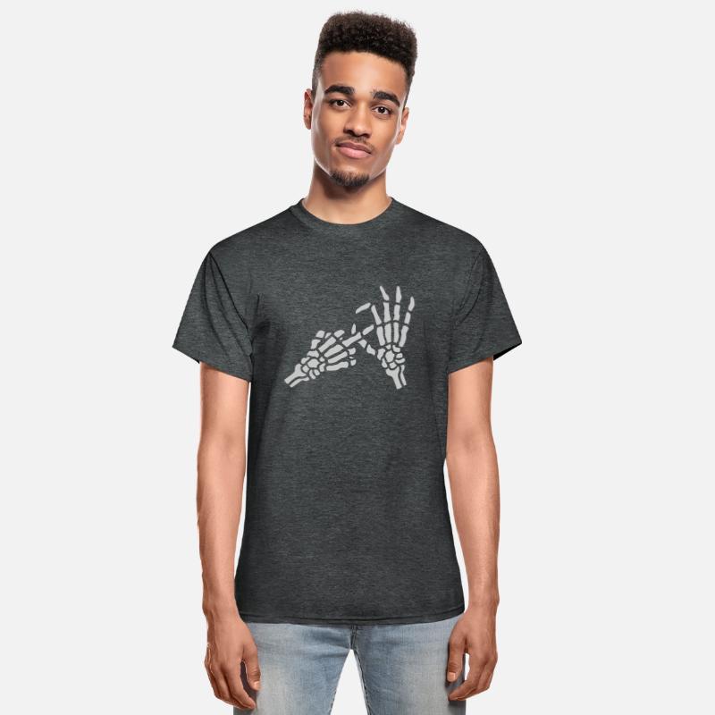 skeleton middle finger hole