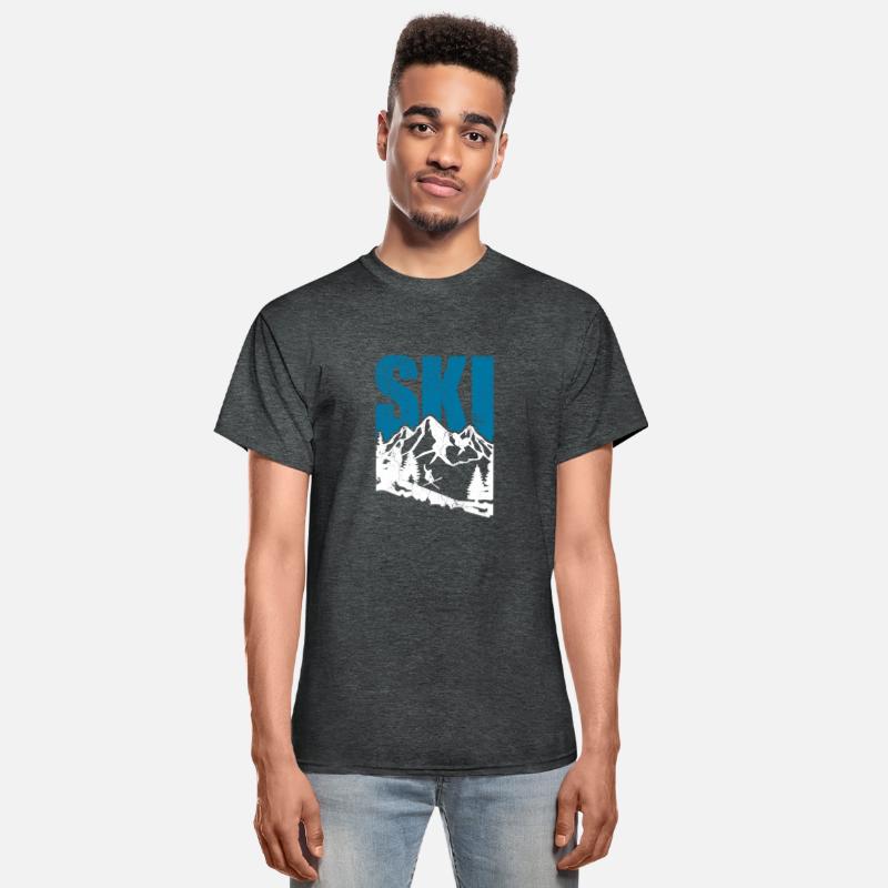 Ski In Mountainscape V1 Ski Skiing Skier Series