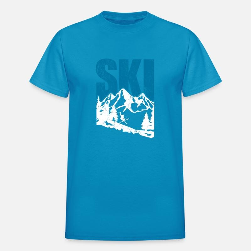 Ski In Mountainscape V1 Ski Skiing Skier Series