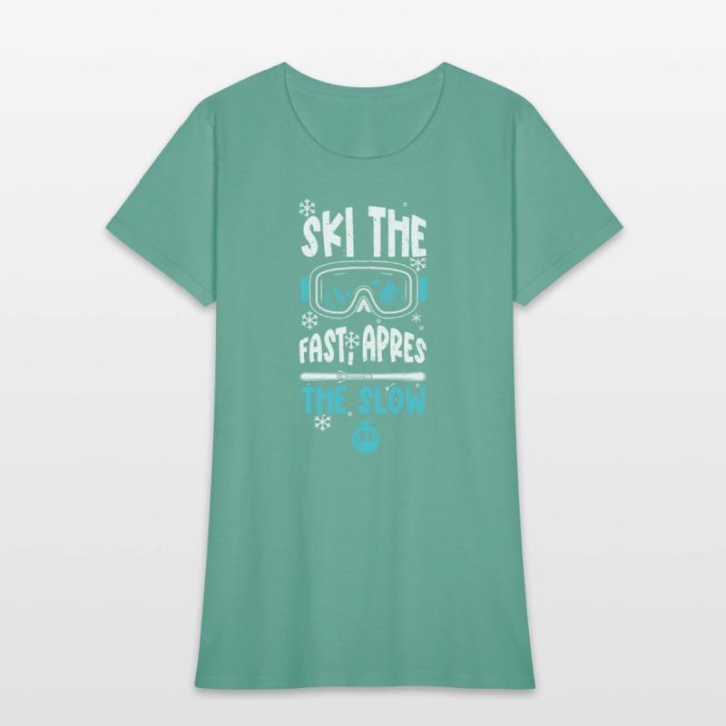 Ski the fast, apres the slow