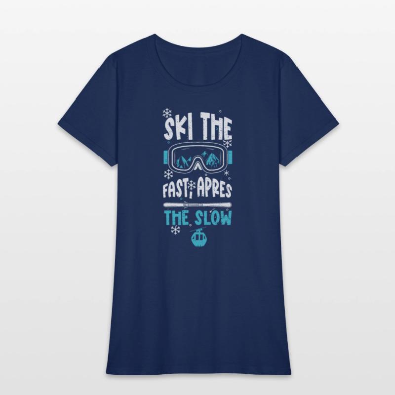 Ski the fast, apres the slow