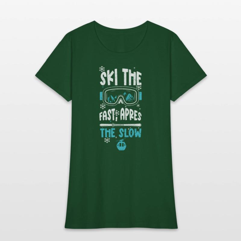 Ski the fast, apres the slow