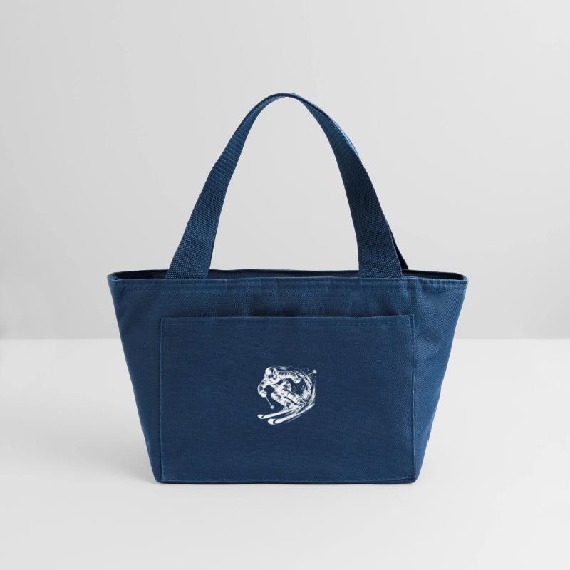 Skiing In Extreme Sport Style Downhill Skiing