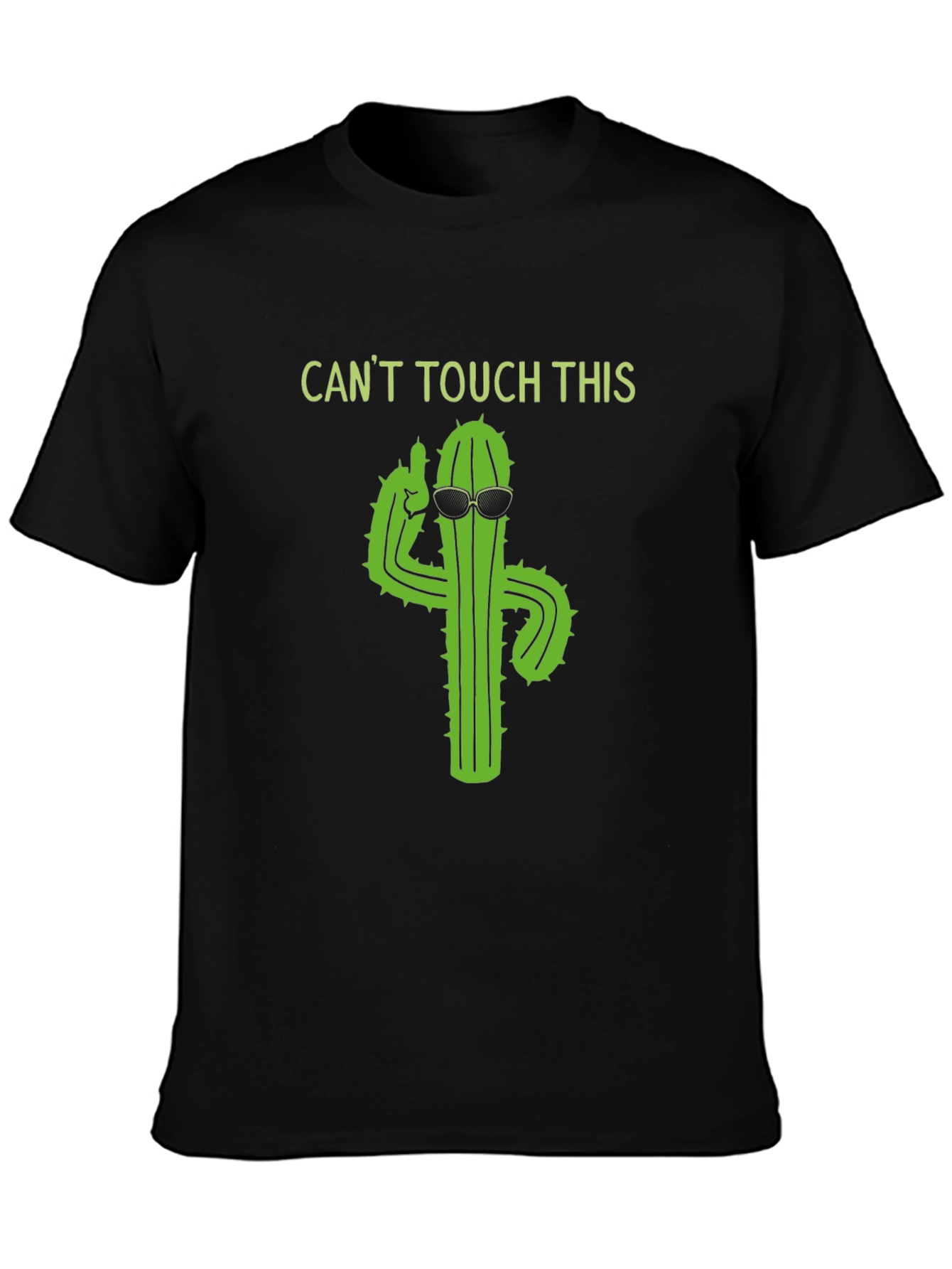 Cool Cactus Graphic Tee - Cant Touch This!