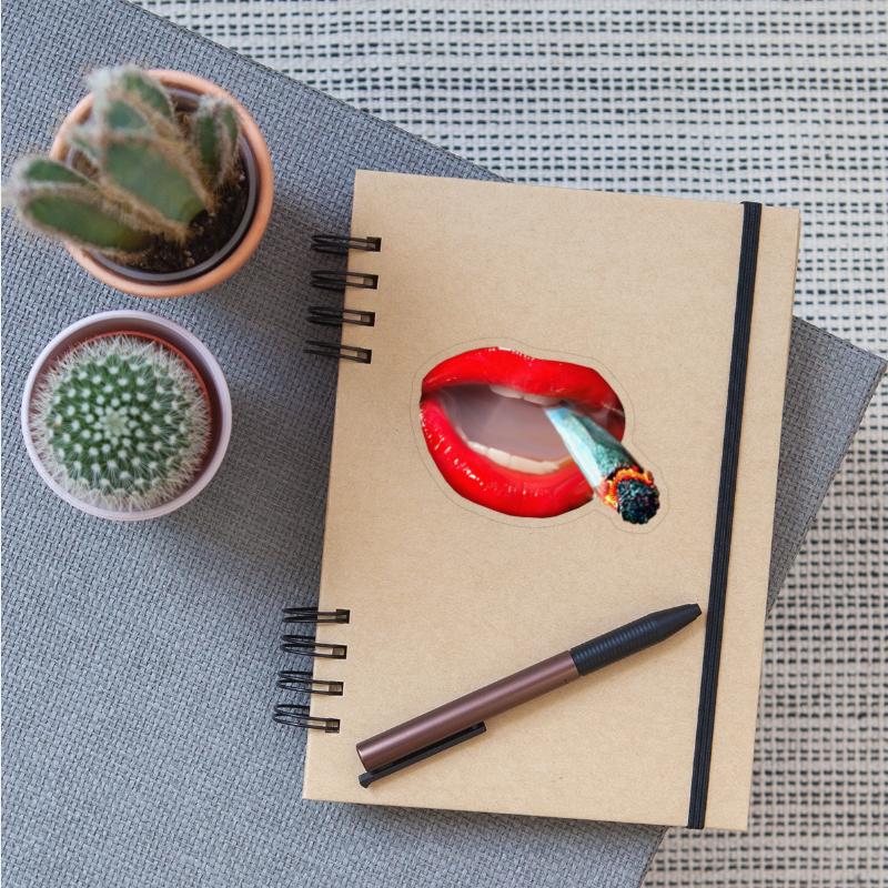 Smokin Lips 420 friendly smokers mouth cannabis