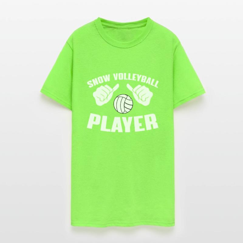 Snow Volleyball Player Shirt