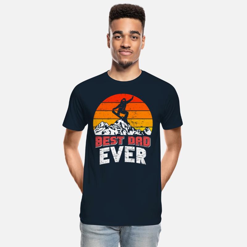 Snowboarder Best Dad Ever Snowboarding Freestyle