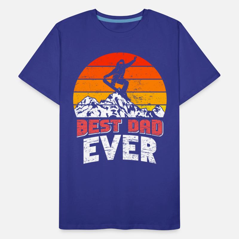 Snowboarder Best Dad Ever Snowboarding Freestyle