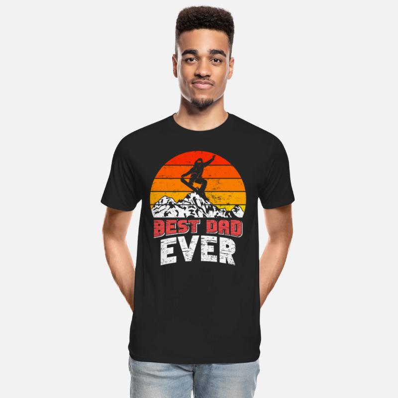 Snowboarder Best Dad Ever Snowboarding Freestyle