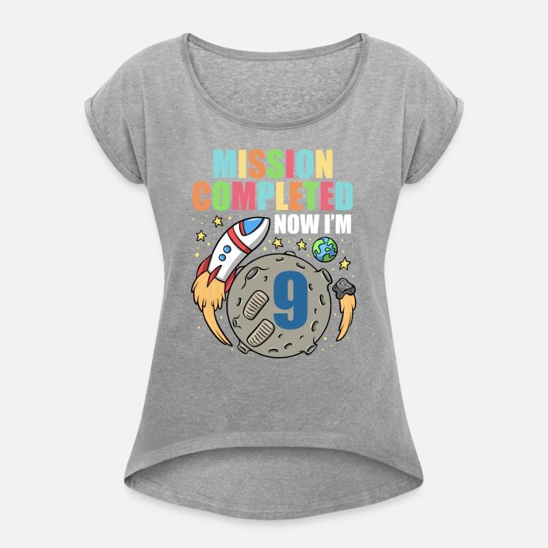 Space Birthday 9 Astronaut Planets Rocket Ship