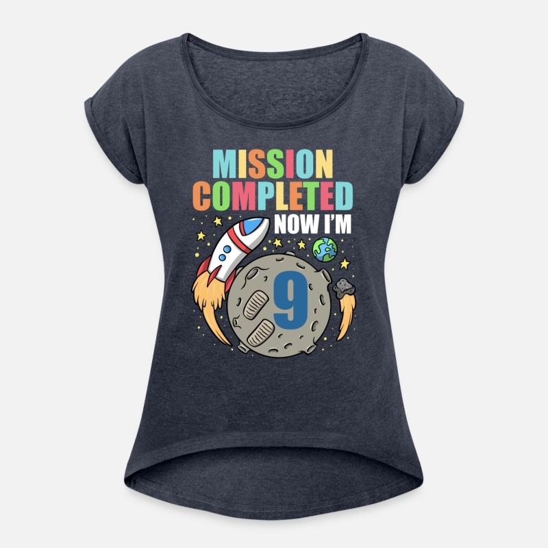 Space Birthday 9 Astronaut Planets Rocket Ship