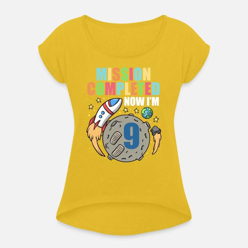 Space Birthday 9 Astronaut Planets Rocket Ship
