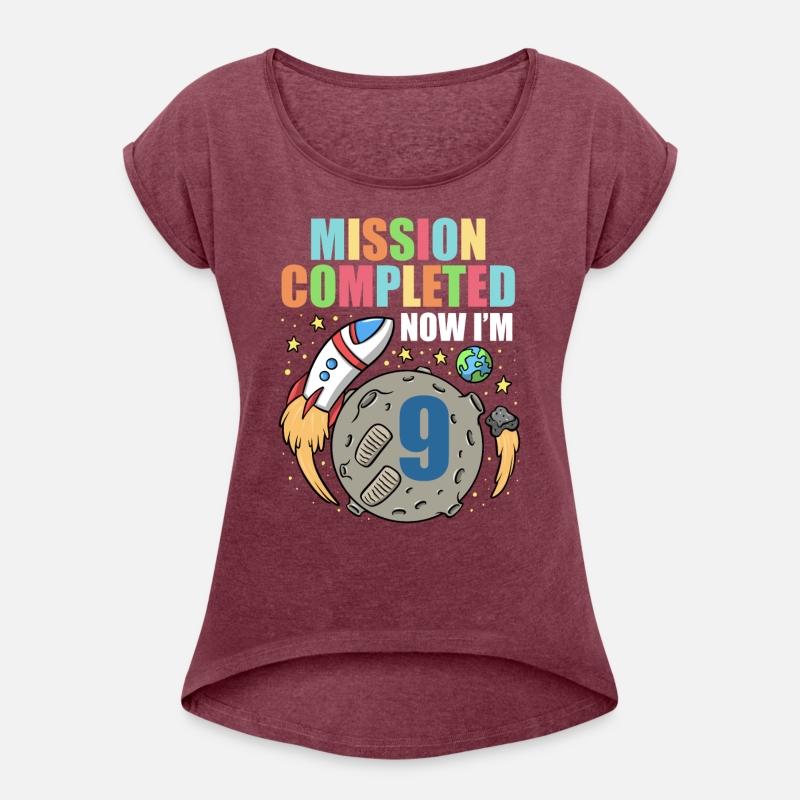 Space Birthday 9 Astronaut Planets Rocket Ship